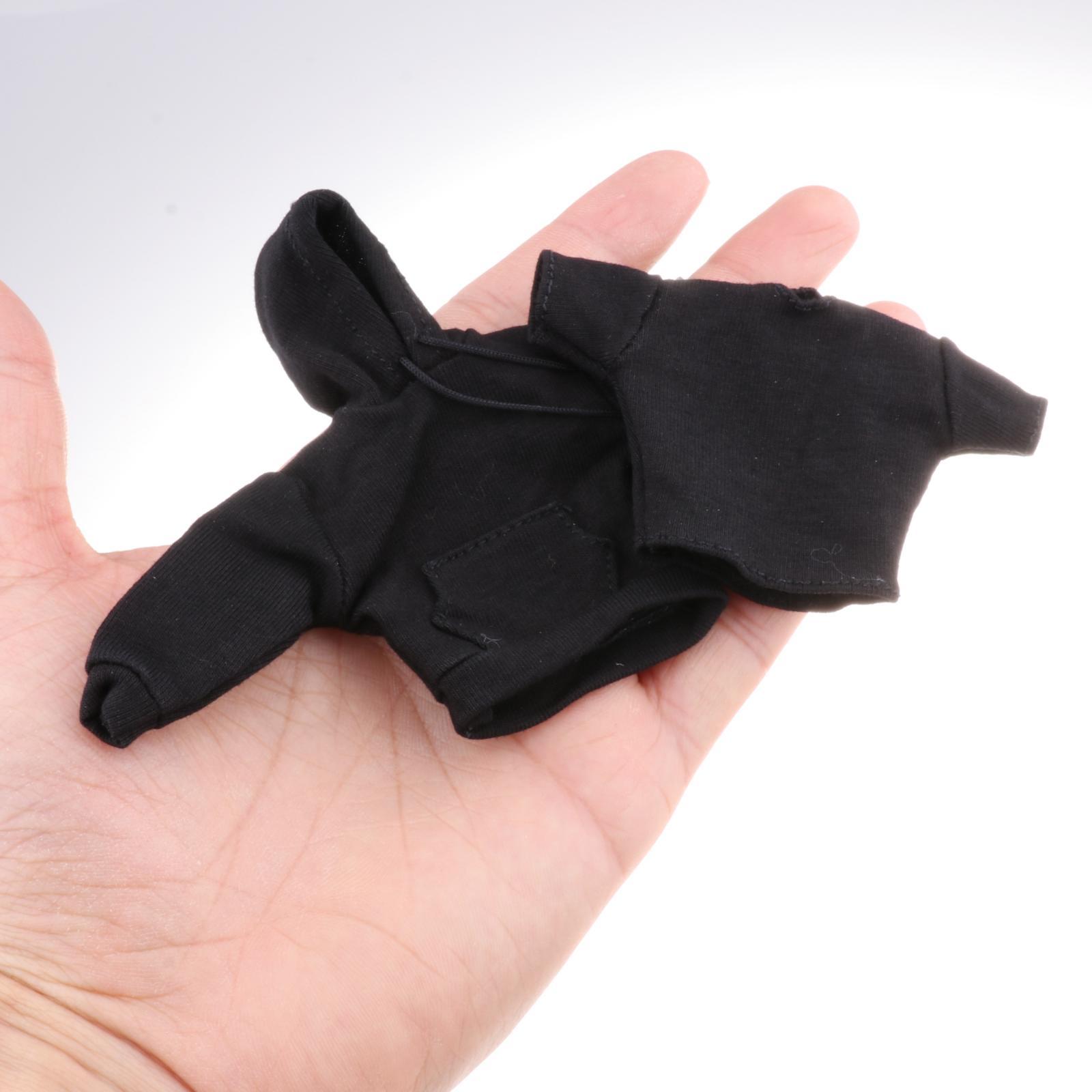 Shirts - 1/12 schaal kleding: herenhoodie, T-shirt en