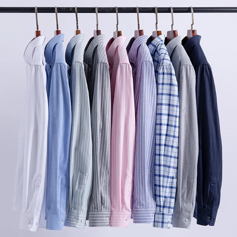100% Puur Katoenen Oxford Mann - Oxford Cotton Casual Shirt Business recensie en prijs