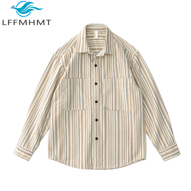 Heren, Japanse vintage, artist - Corduroy Button Up Shirt Men recensie en prijs