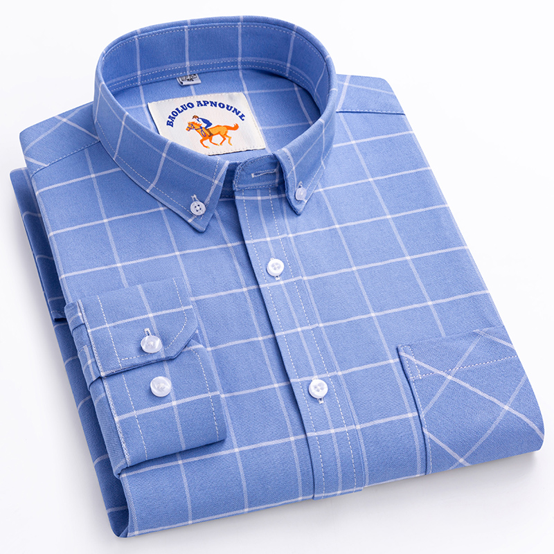 Nieuwe overmaatse 5XL shirts m - Oxford Cotton Casual Shirt Business recensie en prijs