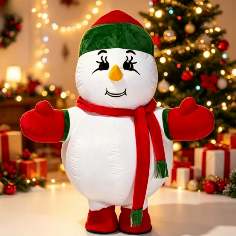 Opblaasbaar Sneeuwpop Mascotte - Suits recensie en prijs