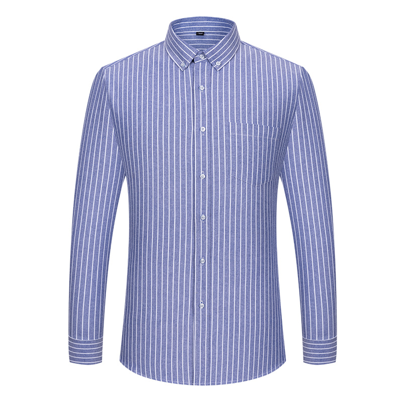 100% Katoen Ademend Heren Oxfo - Oxford Cotton Casual Shirt Business recensie en prijs