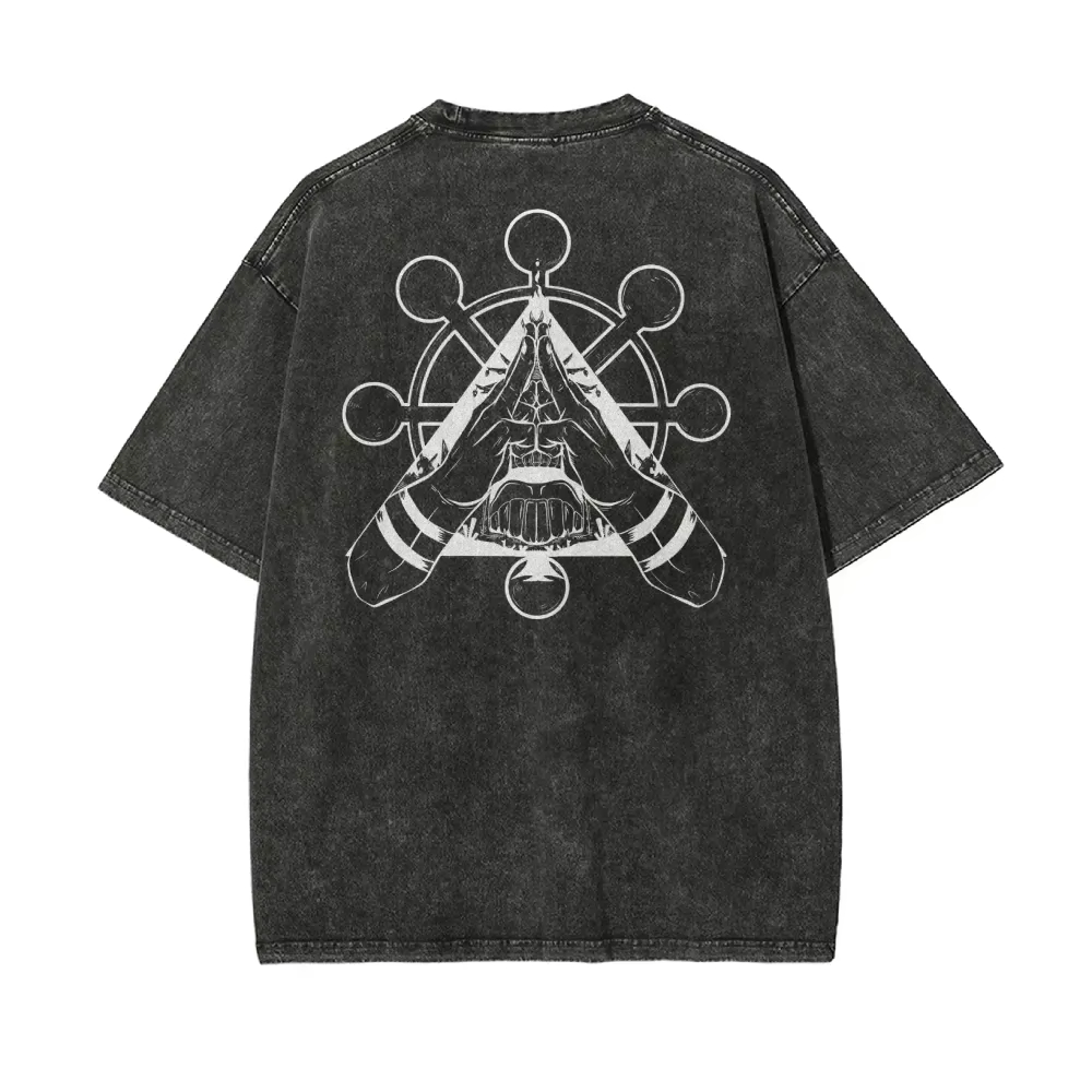 Jujutsu Kaisen Sukuna T-shirt  - Acid Wash Vintage Graphic T Shirt recensie en prijs