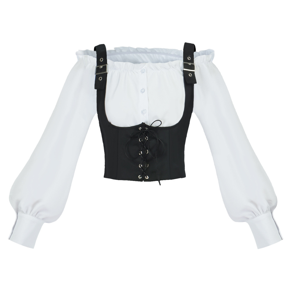 Retro Western-stijl damesblous - Shirts recensie en prijs