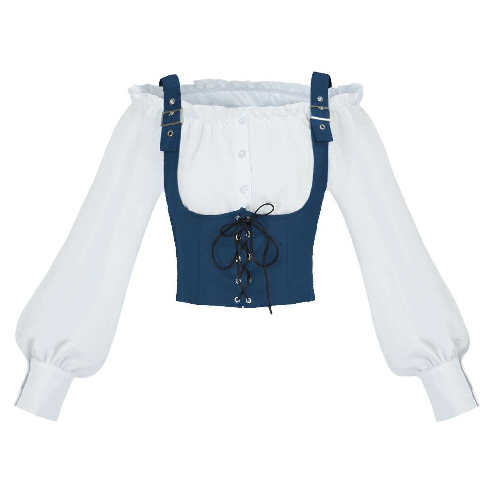 Retro Western-stijl damesblous - Shirts recensie en prijs